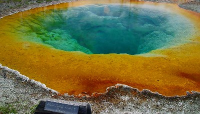 Yellowstone natural pool