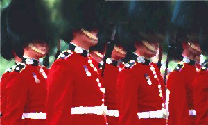 Palace Guard, London, England