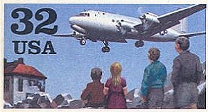 Stamp honoring Berlin Airlift